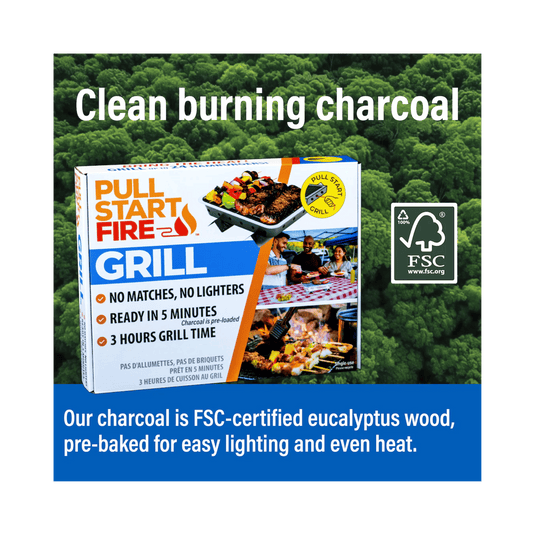 PULL START FISHING MISCELLANEOUS Pull Start Fire Grill