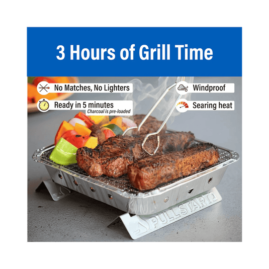 PULL START FISHING MISCELLANEOUS Pull Start Fire Grill