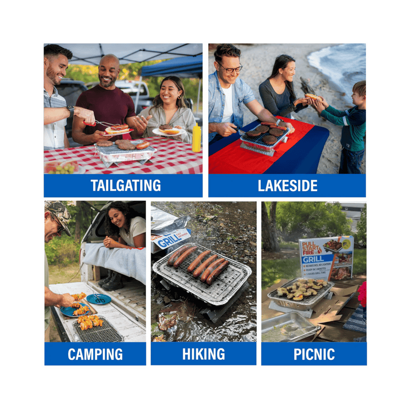 Load image into Gallery viewer, PULL START FISHING MISCELLANEOUS Pull Start Fire Grill
