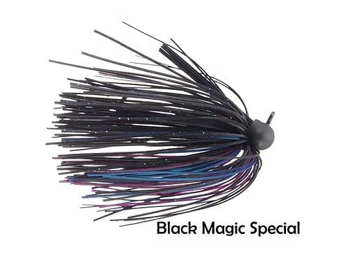 Load image into Gallery viewer, QUEEN TACKLE FLIPPING JIGS Black Magic Special Queen Tackle Tungsten Finesse Peanut Jig
