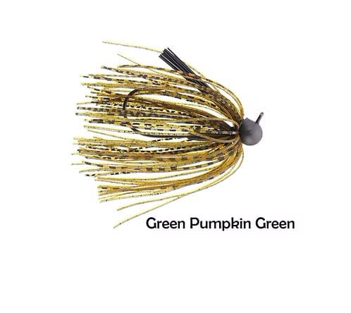 Load image into Gallery viewer, QUEEN TACKLE FLIPPING JIGS Green Pumpkin Green Queen Tackle Tungsten Finesse Peanut Jig
