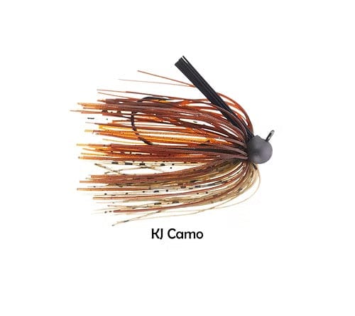 Load image into Gallery viewer, QUEEN TACKLE FLIPPING JIGS KJ Camo Queen Tackle Tungsten Finesse Peanut Jig

