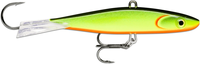 Load image into Gallery viewer, RAPALA ICE GLIDE BAITS 09 / Black Yellow Red Rapala Jigging Shadow Rap
