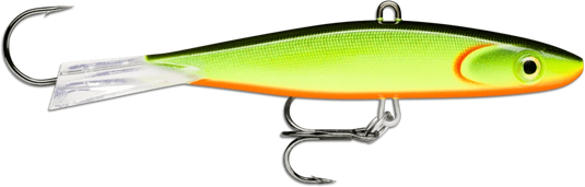 RAPALA ICE GLIDE BAITS 09 / Black Yellow Red Rapala Jigging Shadow Rap