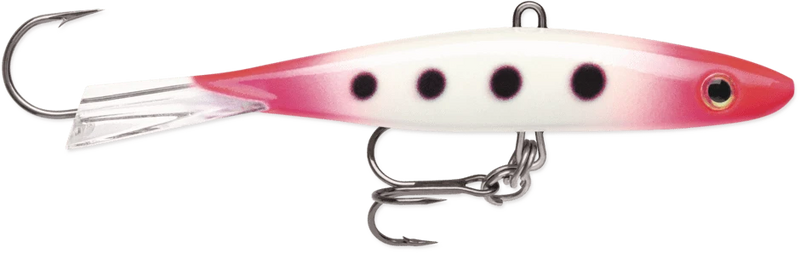 Load image into Gallery viewer, RAPALA ICE GLIDE BAITS 09 / Glow Pink Squirrel Rapala Jigging Shadow Rap
