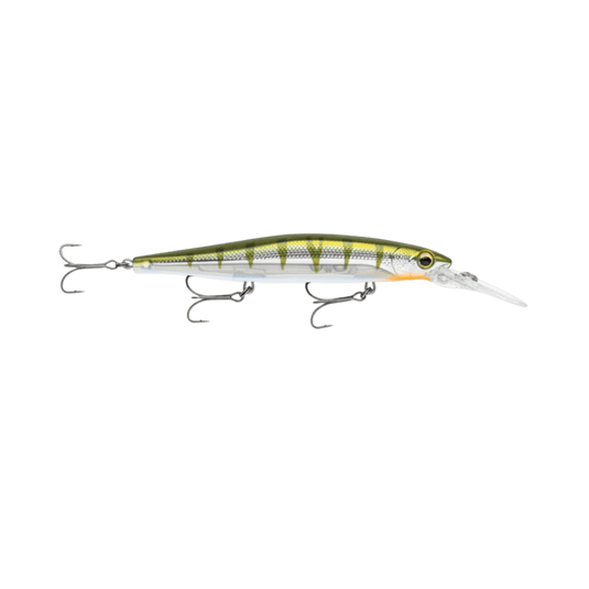 RAPALA JERKBAIT Metallic Yellow Perch Rapala Precision Xtreme Deep Mavrik 110