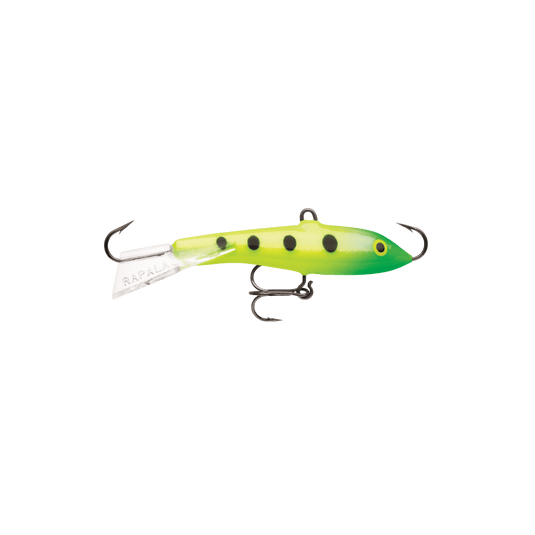 RAPALA JIGGING RAP W2 / Glow Slimy Lime Rapala Jigging Rap W2-W3-W5