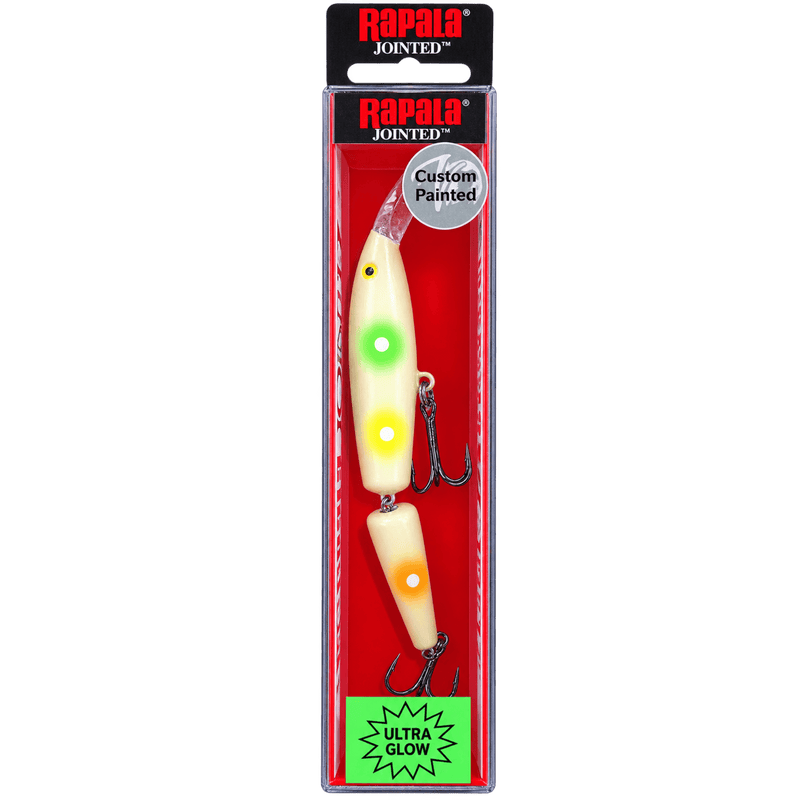 Load image into Gallery viewer, RAPALA TROLLING BODYBAITS Easter Egg Rapala J13 Custom Painted (Ultra Glow)
