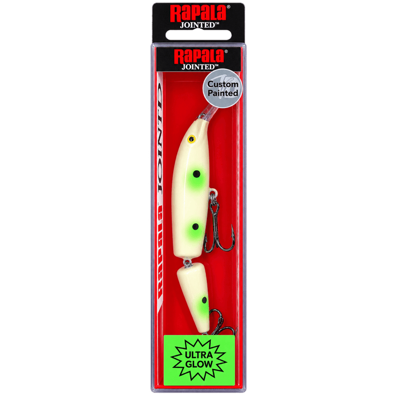 Load image into Gallery viewer, RAPALA TROLLING BODYBAITS Frog Rapala J13 Custom Painted (Ultra Glow)
