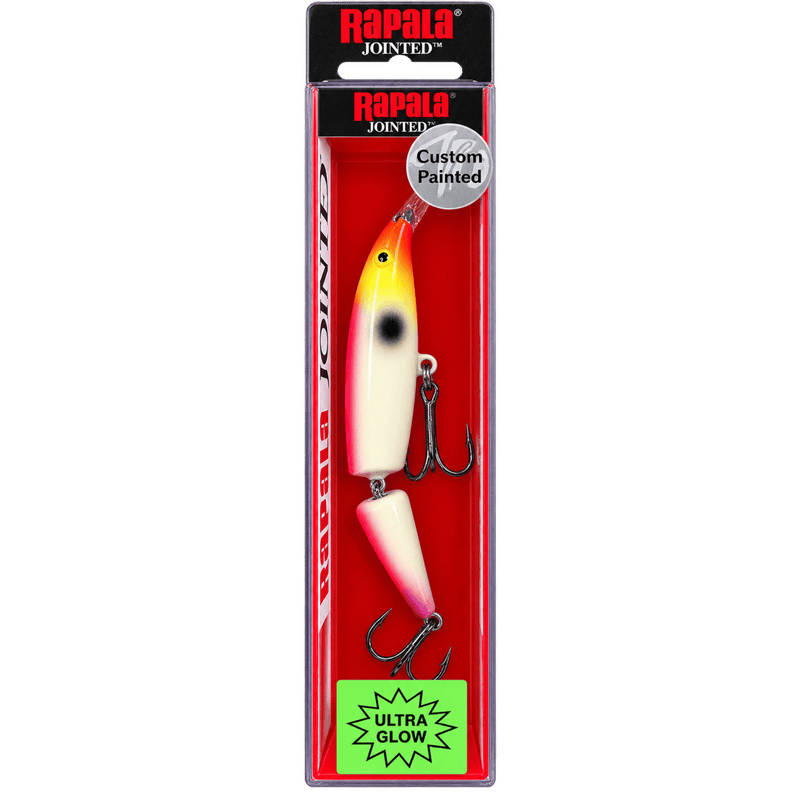 Load image into Gallery viewer, RAPALA TROLLING BODYBAITS Pink Panties Rapala J13 Custom Painted (Ultra Glow)
