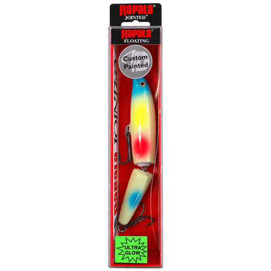 RAPALA TROLLING BODYBAITS Wonder Bread Rapala J13 Custom Painted (Ultra Glow)