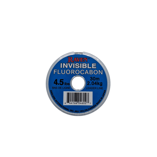 RAVEN FLUOROCARBON LINE 4.5 lbs Raven Invisible Fluorocarbon Leader Line