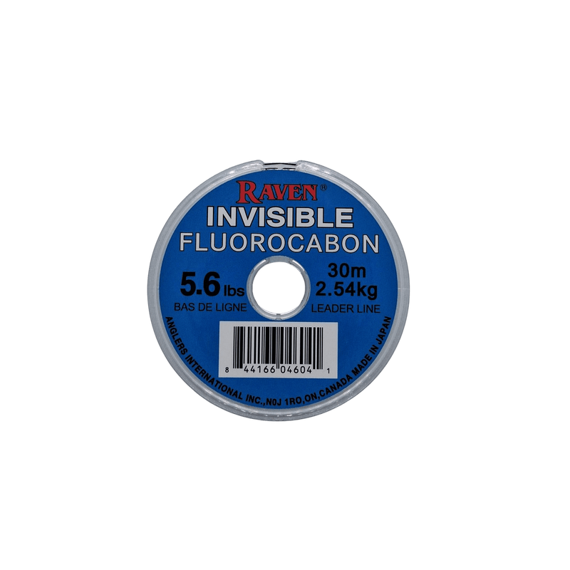 Load image into Gallery viewer, RAVEN FLUOROCARBON LINE 5.6 lbs Raven Invisible Fluorocarbon Leader Line
