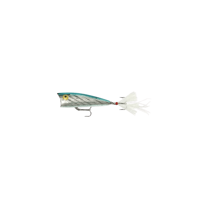Load image into Gallery viewer, REBEL TOPWATER BAIT Silver-Blue Rebel Magnum Pop-R
