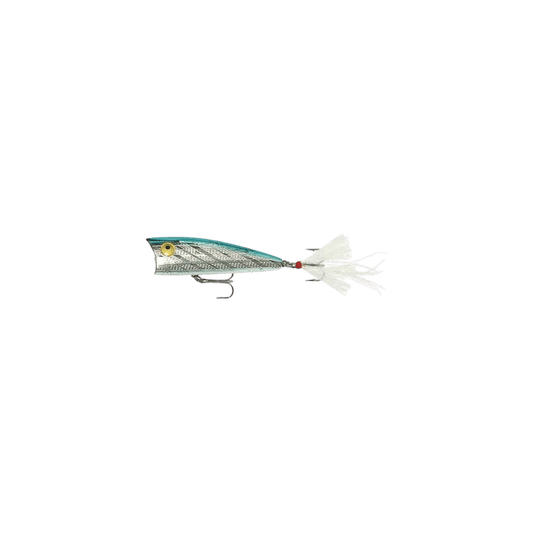REBEL TOPWATER BAIT Silver-Blue Rebel Magnum Pop-R