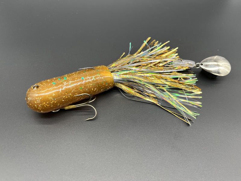 Load image into Gallery viewer, RED OCT MUSKY/PIKE 9" / Walleye Red October Baits Boo Tube
