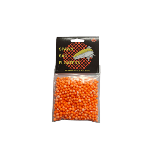 REDWING TACKLE STEELHEAD GEAR Fire Orange Redwing Spawn Sac Floater