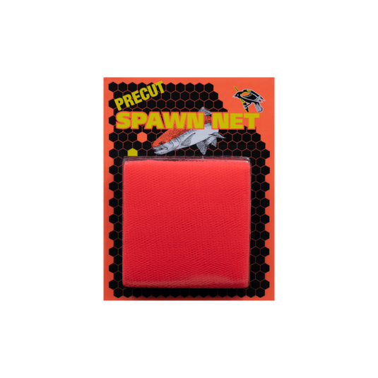 REDWING TACKLE STEELHEAD GEAR Neon Orange Redwing Precut Spawn Net