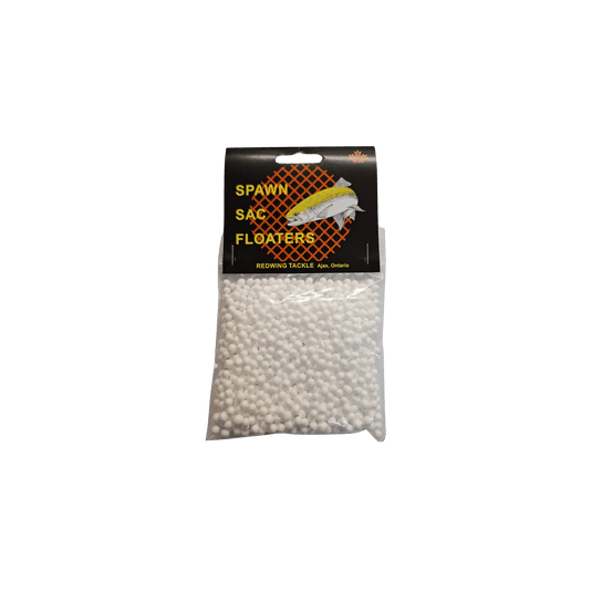 REDWING TACKLE STEELHEAD GEAR White Redwing Spawn Sac Floater