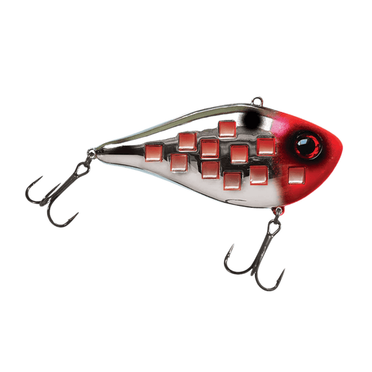 REEF RUNNER CRANKBAIT 1-2 / Chrome Bloody Nose Reef Runner Flash Shad Rattle Bait