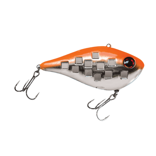 REEF RUNNER CRANKBAIT 1-2 / Chrome Orange Goby Reef Runner Flash Shad Rattle Bait
