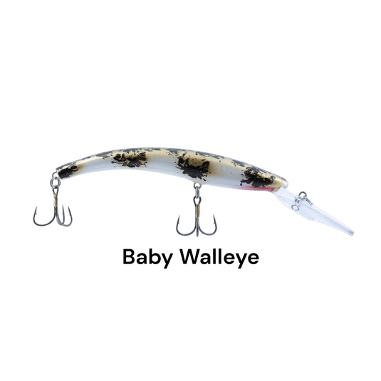 REEF RUNNER DEEP DIVER BABY WALLEYE | FRONT VIEW | FISHING WORLD CANADA