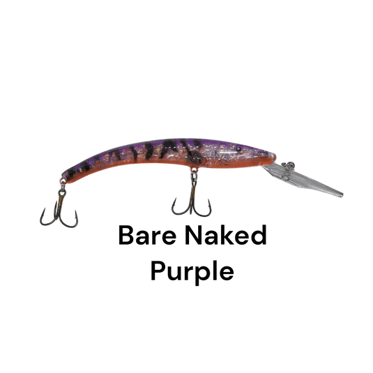 REEF RUNNER DEEP DIVER BARE NAKED PURPLE | FRONT VIEW | FISHING WORLD CANADA