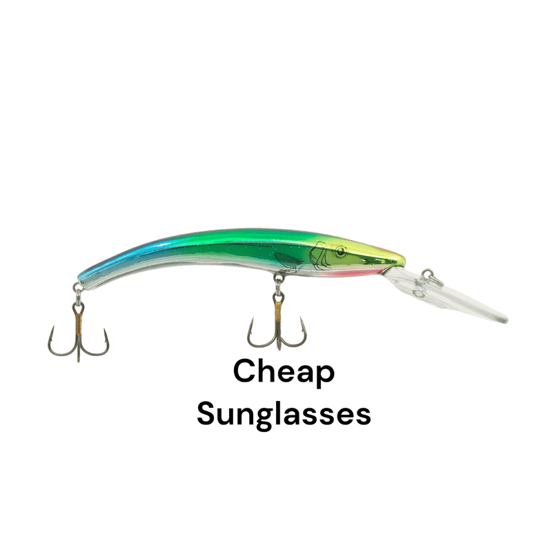 Load image into Gallery viewer, REEF RUNNER DEEP DIVER CHEAP SUNGLASSES | FRONT VIEW | FISHING WORLD CANADA
