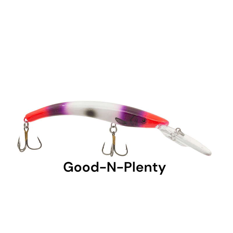 Load image into Gallery viewer, REEF RUNNER DEEP DIVER GOOD-N-PLENTY | FRONT VIEW | FISHING WORLD CANADA
