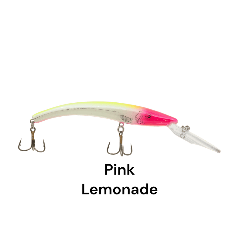 Load image into Gallery viewer, REEF RUNNER DEEP DIVER PINK LEMONADE | FRONT VIEW | FISHING WORLD CANADA
