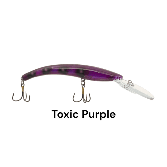 REEF RUNNER DEEP DIVER TOXIC PURPLE | FRONT VIEW | FISHING WORLD CANADA