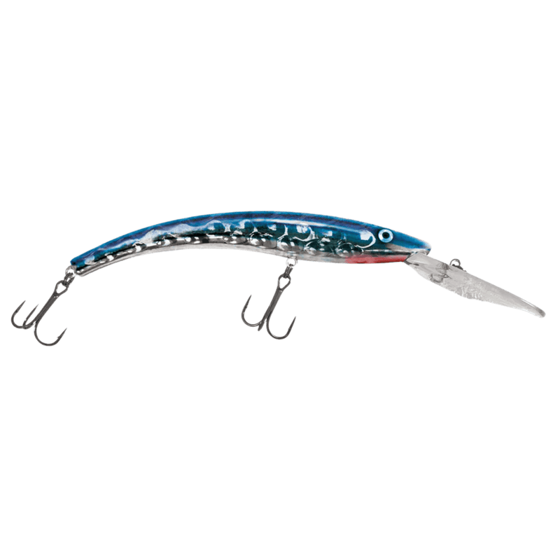 Load image into Gallery viewer, REEF RUNNER TROLLING BODYBAITS Blue Chrome Reef Runner 800 Series Hammered Deep Diver
