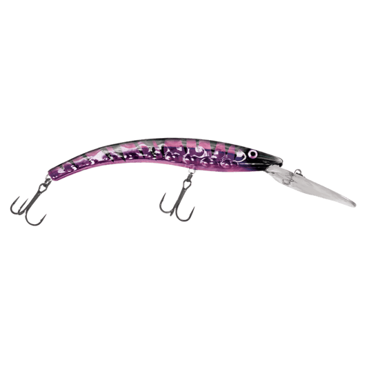 REEF RUNNER TROLLING BODYBAITS Purple Tiger Reef Runner 800 Series Hammered Deep Diver