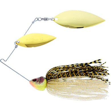 RIVER2SEA SPINNERBAIT/BUZZBAIT 1-2 / Golden Shiner / Double Willow RIVER2SEA BLING SPINNERBAIT