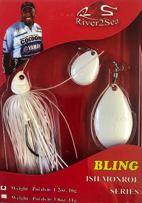 Load image into Gallery viewer, RIVER2SEA SPINNERBAIT/BUZZBAIT RIVER2SEA BLING SPINNERBAIT
