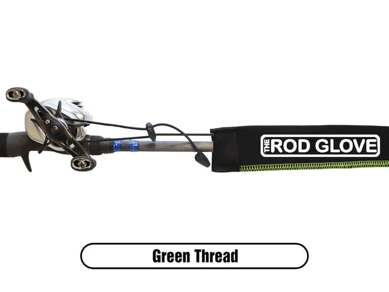 Load image into Gallery viewer, ROD GLOVE ROD ACCESSORIES 5.25&#39; / Green Thread Rod Glove PS2 Neoprene Casting Rod Glove
