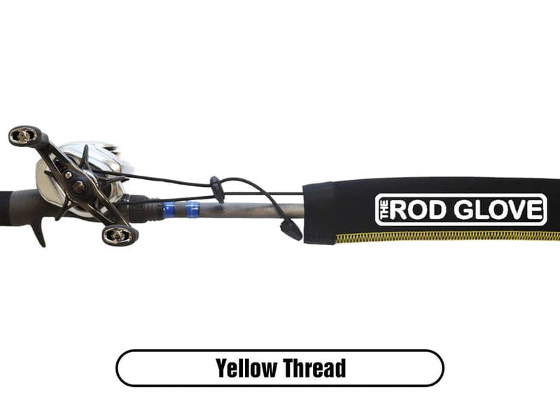 Load image into Gallery viewer, ROD GLOVE ROD ACCESSORIES 5.25&#39; / Yellow Thread Rod Glove PS2 Neoprene Casting Rod Glove
