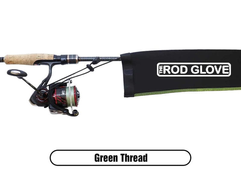 Load image into Gallery viewer, ROD GLOVE ROD ACCESSORIES 5.5&#39; / Green Thread Rod Glove PS2 Neoprene Spinning Rod Glove
