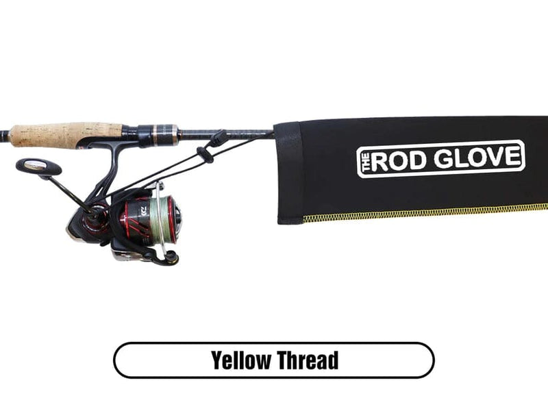 Load image into Gallery viewer, ROD GLOVE ROD ACCESSORIES 5.5&#39; / Yellow Thread Rod Glove PS2 Neoprene Spinning Rod Glove
