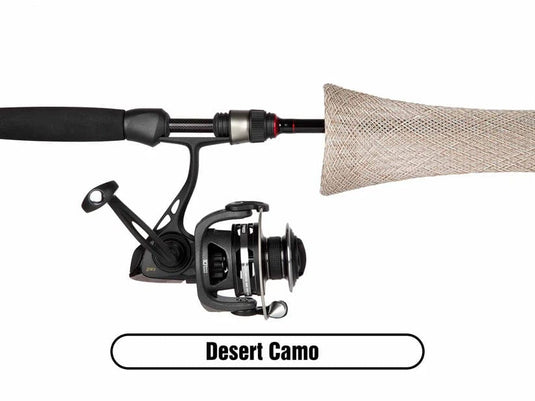 ROD GLOVE ROD ACCESSORIES Desert Camo Rod Glove Spinning Rod Covers