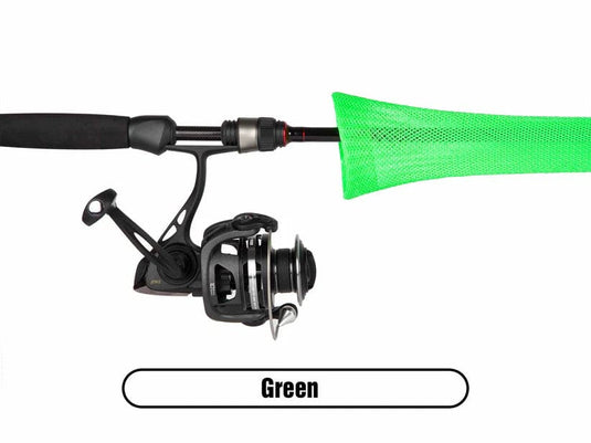 ROD GLOVE ROD ACCESSORIES Green Rod Glove Spinning Rod Covers