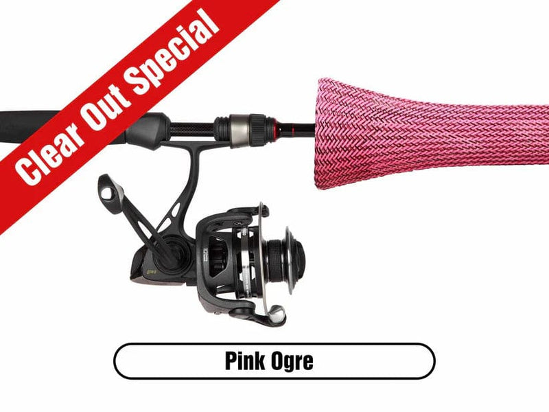 Load image into Gallery viewer, ROD GLOVE ROD ACCESSORIES Pink Ogre Rod Glove Spinning Rod Covers
