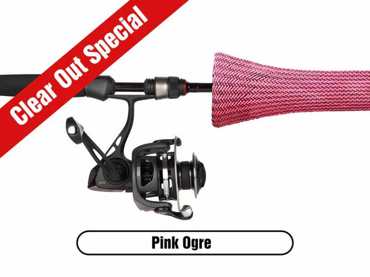 ROD GLOVE ROD ACCESSORIES Pink Ogre Rod Glove Spinning Rod Covers