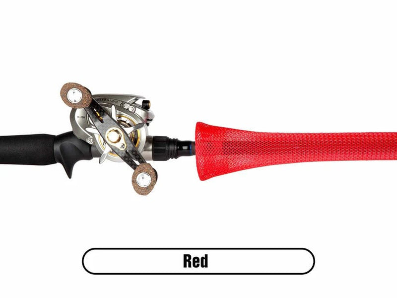 Load image into Gallery viewer, ROD GLOVE ROD ACCESSORIES Red Rod Glove Casting Rod Covers
