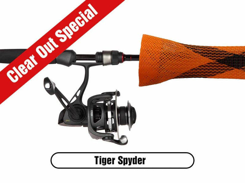 Load image into Gallery viewer, ROD GLOVE ROD ACCESSORIES Tiger Spyder Rod Glove Spinning Rod Covers
