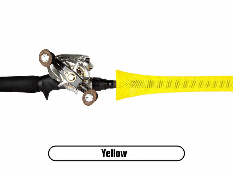 Load image into Gallery viewer, ROD GLOVE ROD ACCESSORIES Yellow Rod Glove Casting Rod Covers
