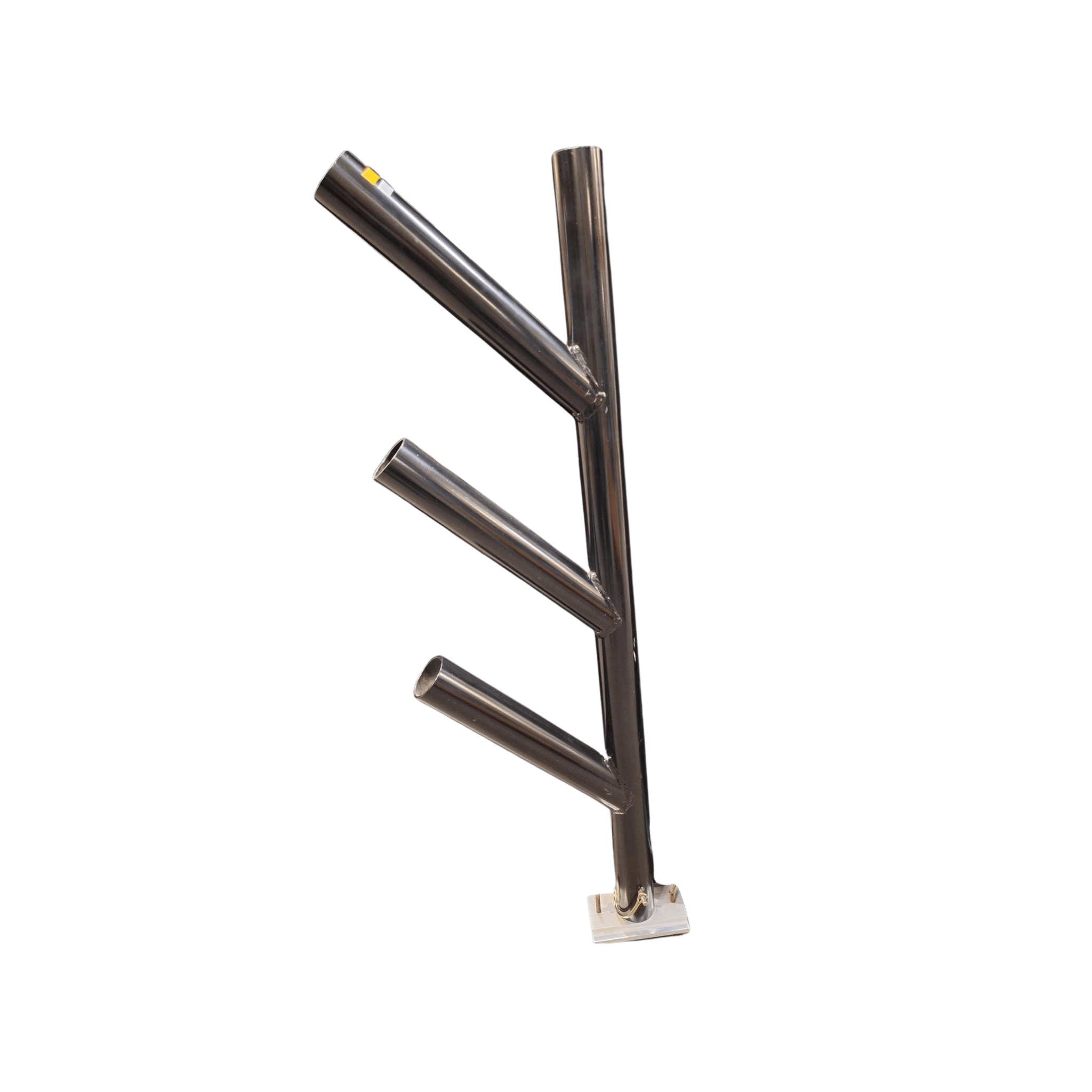 Aluminum Triple Tree Rod Holder, Black | Fishing World