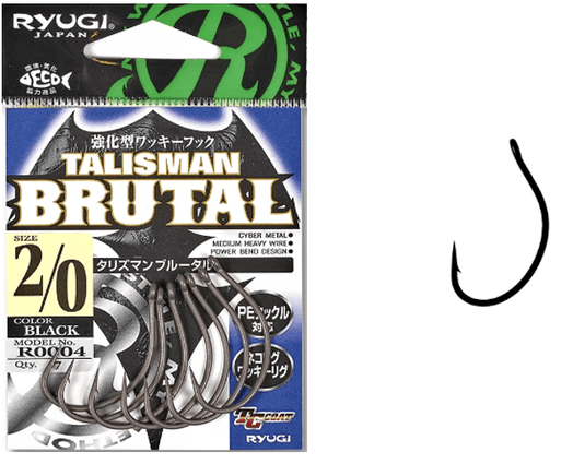 RYUGI DROP SHOT HOOKS Ryugi Talisman Brutal Drop Shot Hook