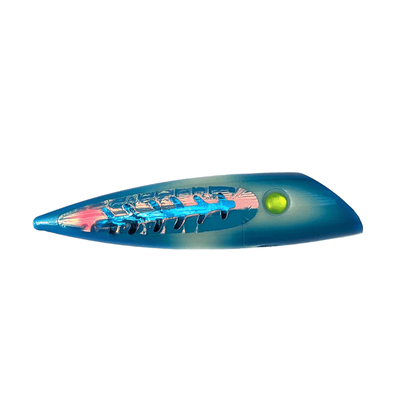 Load image into Gallery viewer, SALMON CANDY TROLLING SPOONS Blue Jean UV Salmon Candy Plug
