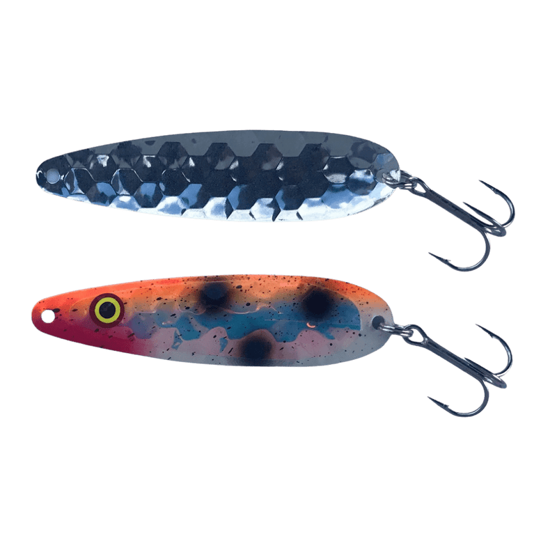 Load image into Gallery viewer, SALMON CANDY TROLLING SPOONS UV Green Goby SG Salmon Candy Standard Spoon
